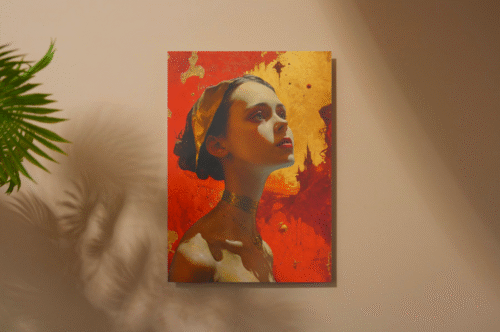 décoration murale femme