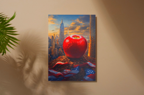 décoration murale last apple